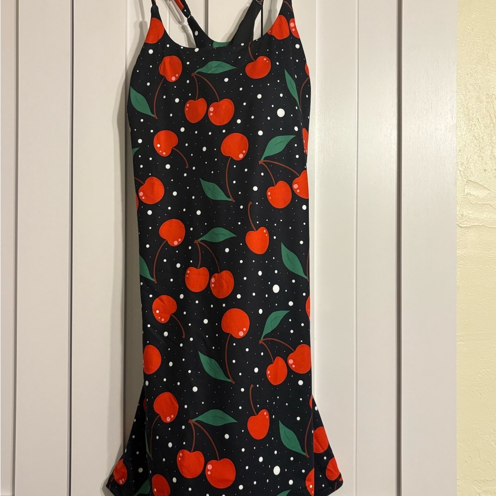 NBW - CVG Mini 🍒 Cherry Dress - Shorts underneath and attached
